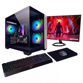 PC Ibuypower Pack Fighter Xebec Lite AMD Ryzen 5 5600GT 16GB RAM 500GB SSD