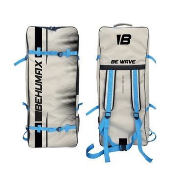 BEHUMAX - Mochila Explorer 90L para deportes acuáticos de nailon resistente con compartimentos organizados y correas ergonómicas