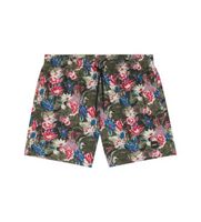 boss para hombre 50508844 banador estampado integral verde s beachwear poliester