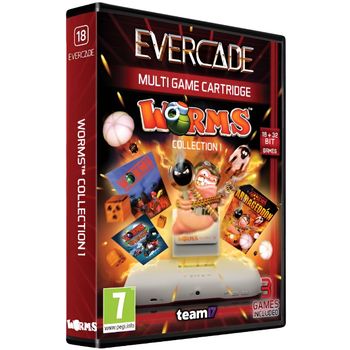 Cartucho Evercade Worms Collection 1 - Nuevo precintado - PAL España