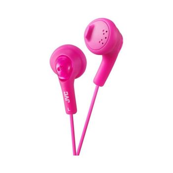 Auriculares JVC HA-F160-P-E con cable, conexión 3,5 mm, uso música, color rosa