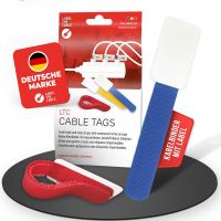 cable binder klettkabelbinder label-the-cable ltc 2630-30 multicolor transparente 30 unidades