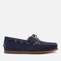 polo ralph lauren mens merton suede boat shoes - uk 7
