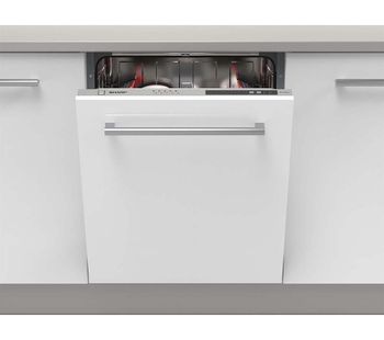 SHARP QW-D21I492X Full-size Integrated Dishwasher
