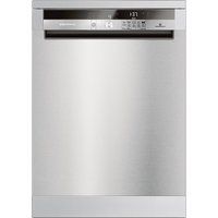 grundig gnf41821x full-size dishwasher - stainless steel stainless steel