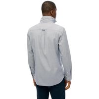 superdry camisa manga larga oxford para hombre