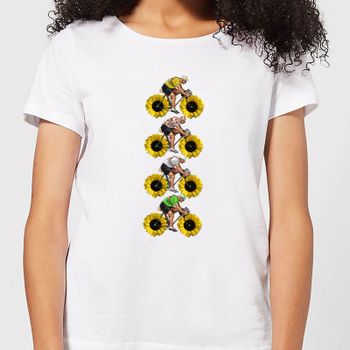 Mark Fairhurst Tournesol Riders Women's T-Shirt - White - M