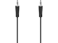 cable audio - hama 00205262 jack 35 mm 15 m negro
