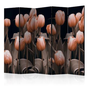 Biombo - Ladies Among The Flowers Ii (225x172 Cm)