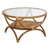 mesita de rattan farah