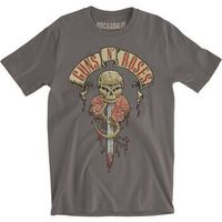 guns n roses camiseta dripping dagger para hombre