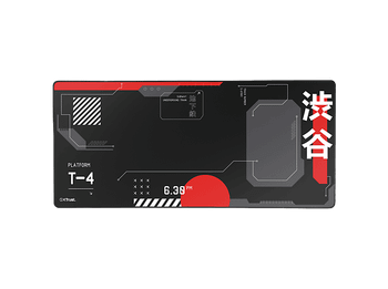 Alfombrilla gaming - Trust GXT 759 XXL, Tereftalato de polietileno (PET), Antideslizante, Forma rectangular, Japan Black