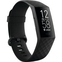 fitbit charge 4 fitness tracker - black universal black