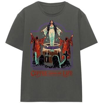 Steven Rhodes Camiseta Coffee Gives Me Life para mujer