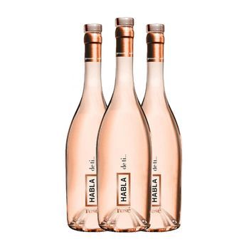 Habla Vino Rosado Habla De Ti Rosé Vino 75 Cl 12.5% Vol. (pack De 3 Unidades)