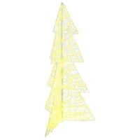 arbol de navidad 160 led calido 150 cm acrilico vidaxl