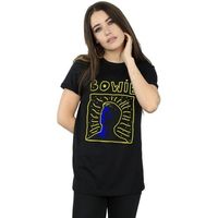 david bowie camiseta 90s para mujer