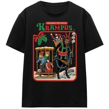 Steven Rhodes Camiseta Fun With Krampus para mujer