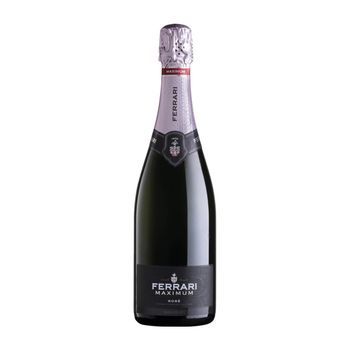 Ferrari Rosé Maximum Brut Trento 75 Cl 12.5% Vol.