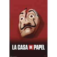 erik maxi poster la casa de papel mascara 915x61cm