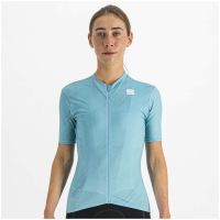 sportful womens flare jersey - s - juniper blue