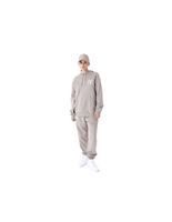 sudadera new era league essential oversized new york yankees beige