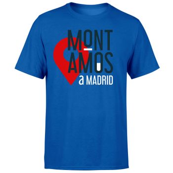 Mont Amos A Madrid Blue T-Shirt - S