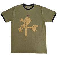 u2 tops y camisetas joshua tree europe 1987 para mujer