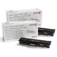 xerox 106r02777 black original high capacity toners twin pack 2 pack