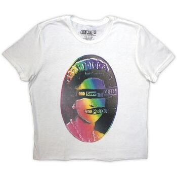 Sex Pistols Camiseta manga larga God Save The Queen para mujer