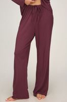hunkemoller pantalon de jersey essential morado