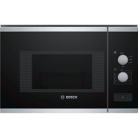 bosch bfl520ms0 serie 4 microondas integrable 20l 800w acero inoxidable