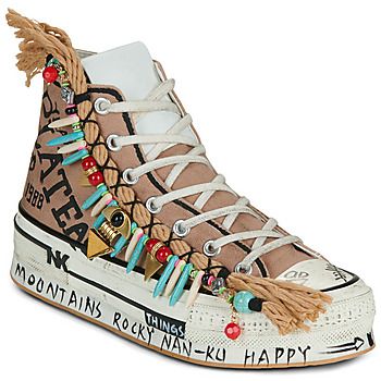 NAN-KU Zapatillas altas ESA-07 para mujer