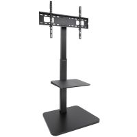 tooq moon fs2287m-b soporte de suelo para tv con altura regulable 75 vesa 600x400 max negro