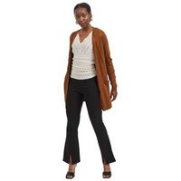 vila chaqueta de punto jeneve cardigan - toffee para mujer