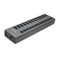 i-tec usb 30 charging hub 13port  power adapter 60 w