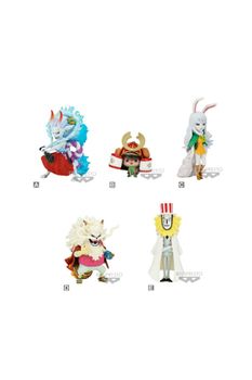 Pack 12 Figuras World Collectable Wanokuni Onigashima 7 One Piece 7cm