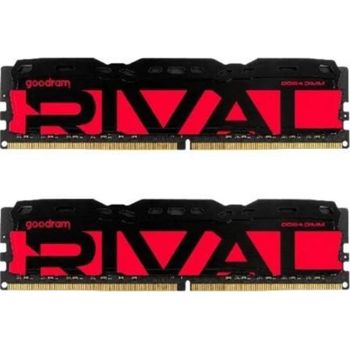 Memoria RAM Goodram Rival Radiant 16GB 2x8GB DDR4 3200MHz CL16 Roja