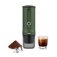 cafetera espresso outin portatil 7500mah 20 bares dual capsulasmolido presion profesional