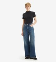 levis para mujer a6081-0012 jeans ribcage wide leg azul 2930 casual algodon denim