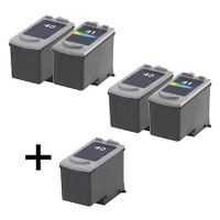 compatible multipack canon pixma ip2580 printer ink cartridges 5 pack -0615b001
