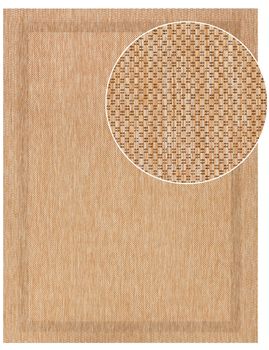 Alfombras de interior y exterior Romana beige 80x250 cm