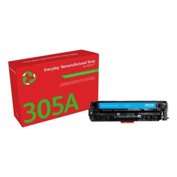 Cartucho de Tóner Cian Xerox Everyday Remanufacturado Compatible HP 305A