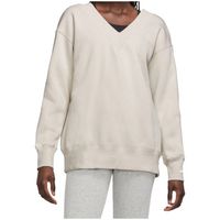 nike jersey w nsw phnx flc os vneck swtsh para mujer