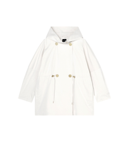 ax armani exchange para mujer xw001931af21525u1003 abrigo satinado blanco m casual algodon