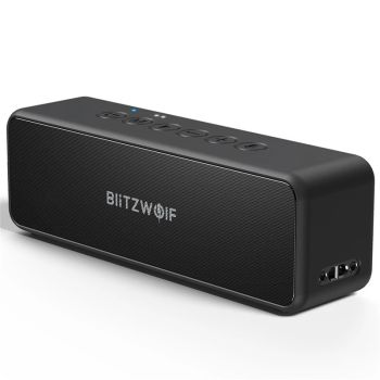 Altavoz inalámbrico BlitzWolf® BW-WA4 30W Altavoz portátil Bluetooth con doble controlador de bajos estéreo TWS impermea