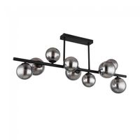 lampara de techo riha fume 9 luces