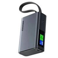 essager es-d026 45w 37wh 10000mah tft power bank con pantalla inteligente tft viene con cable type-c fuente de aliment