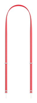 CROSSBODY STRAP BRIGHT GUAVA