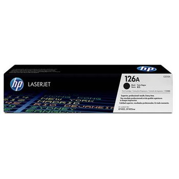 HP 126A Black Original Toner Cartridge (CE310A)